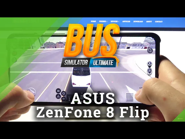 Video thumbnail for Bus Simulator: Ultimate  Game Test on ASUS ZenFone 8 Flip – Short Gameplay