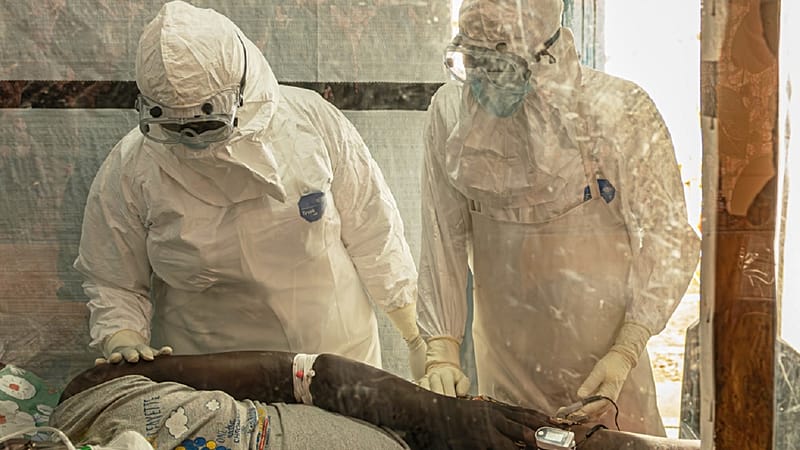 Video thumbnail for World Health Organization announces trial of two potential Ebola treatments