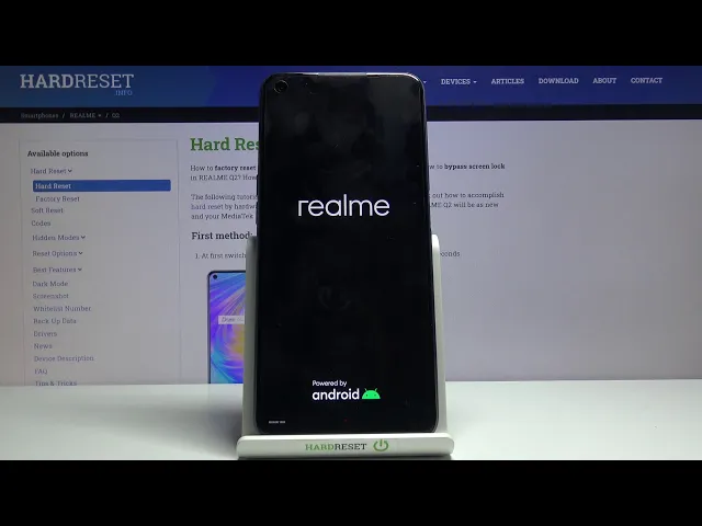 Video thumbnail for How to Hard Reset REALME Q2 – Wipe Data