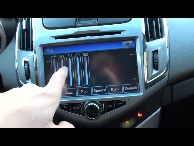 Video thumbnail for How to Enter Radio Equalizer in Chevrolet Cruze (2008 - 2014) - Adjust Radio Equalizer