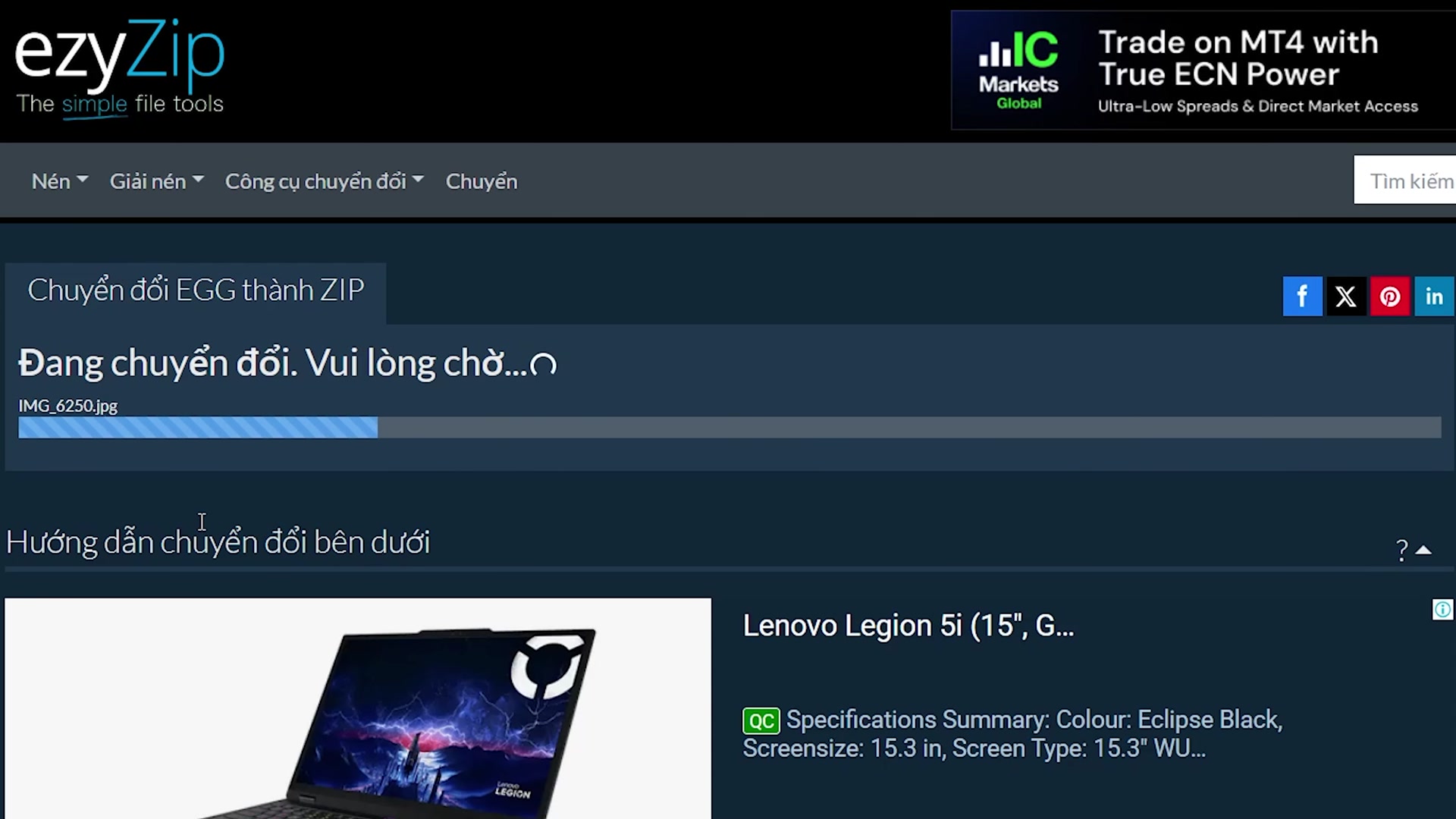 Video thumbnail for 📦 Hướng Dẫn Chuyển Đổi EGG Sang ZIP (Hướng Dẫn Đơn Giản)