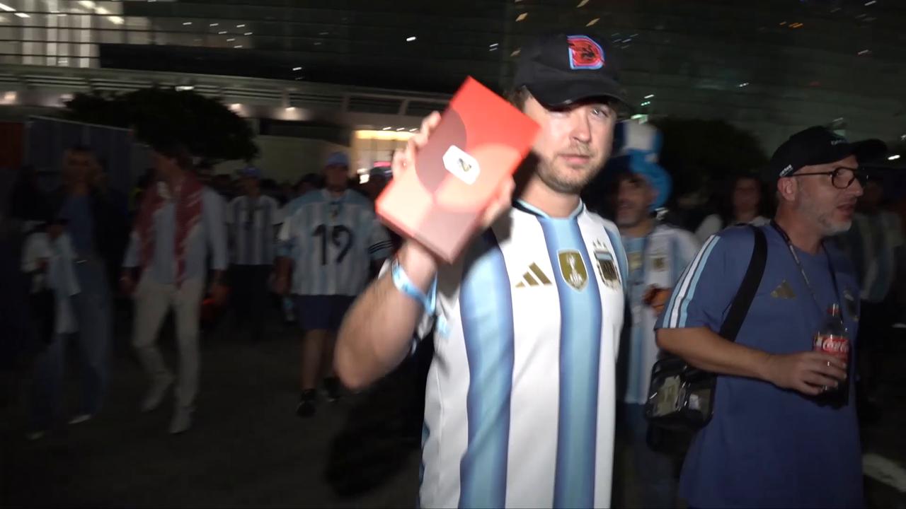 Video thumbnail for US: Argentina dominate Jordan 3-1 to secure place in next round of World Cup.