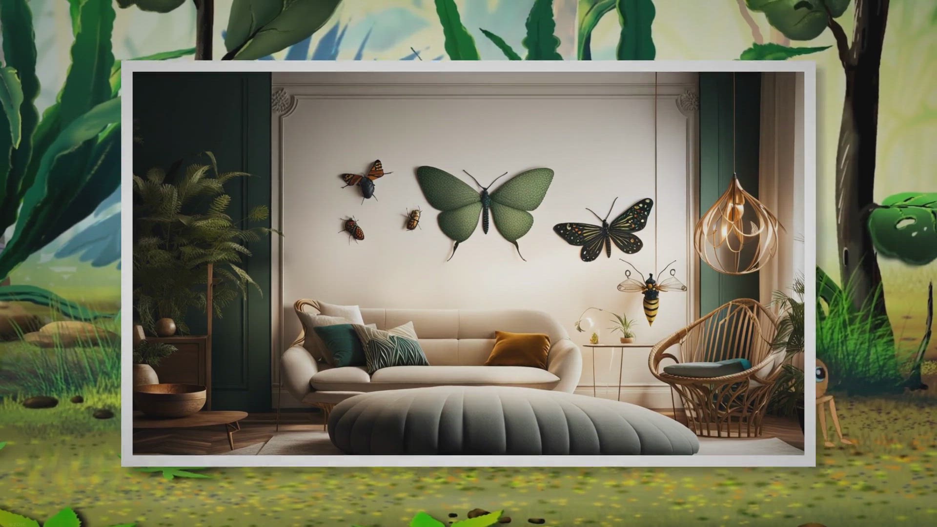 'Video thumbnail for 20 Creative Insect-Inspired Interior Décor Ideas: Elevate Your Space with Nature's Aesthetics'