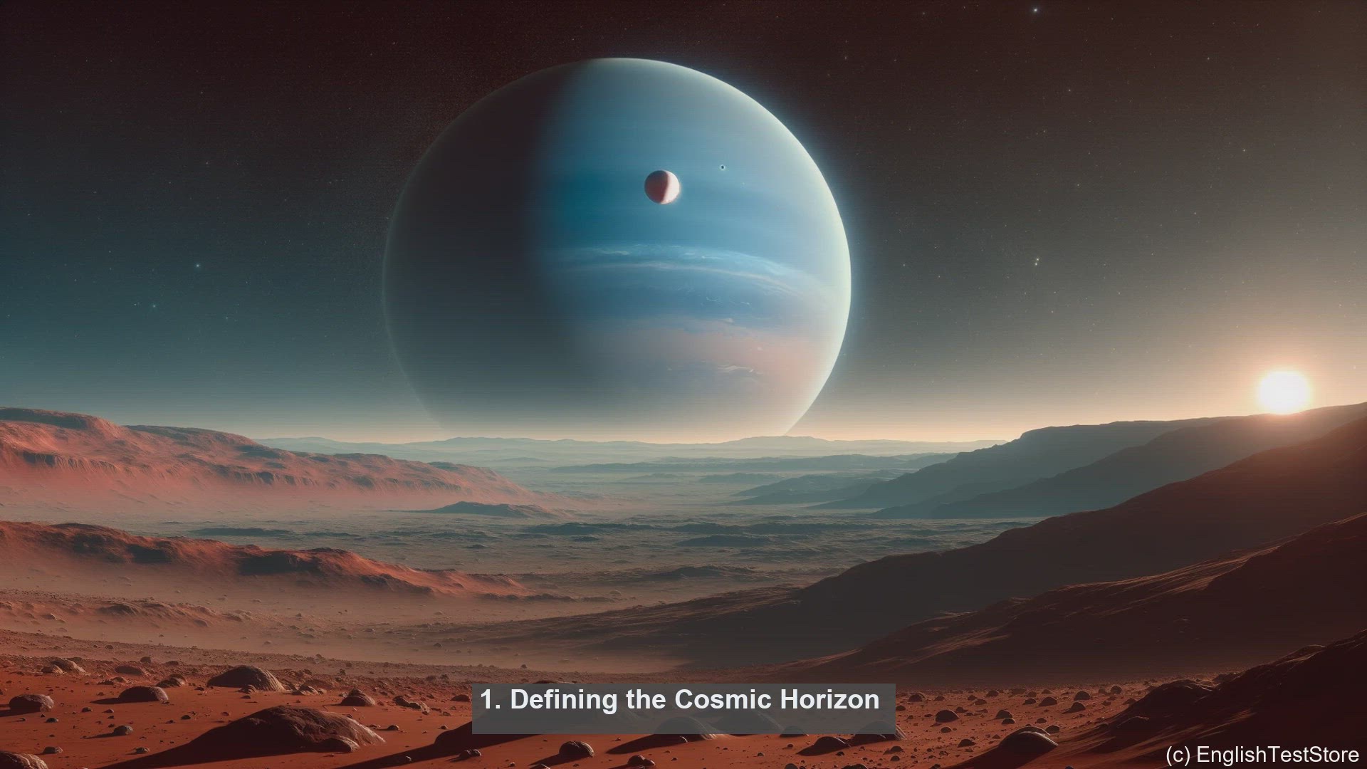 'Video thumbnail for 10 Things You Didn't Know About The Cosmic Horizon'