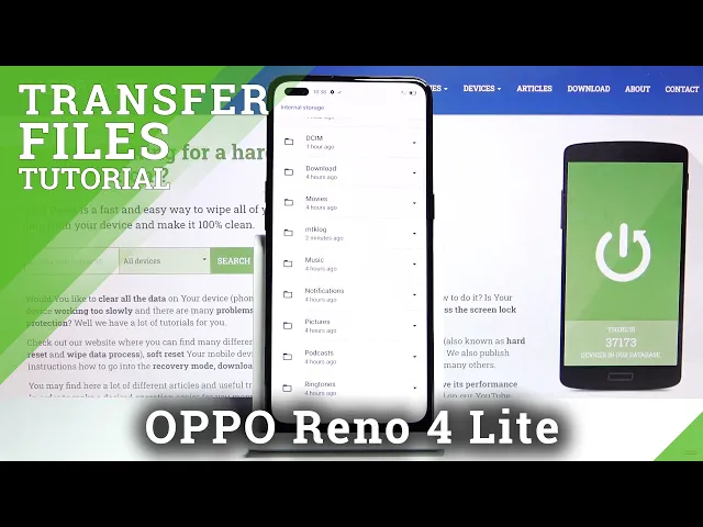 Video thumbnail for How to Send Data in OPPO Reno 4 Lite – Move Storage / Transfer Files