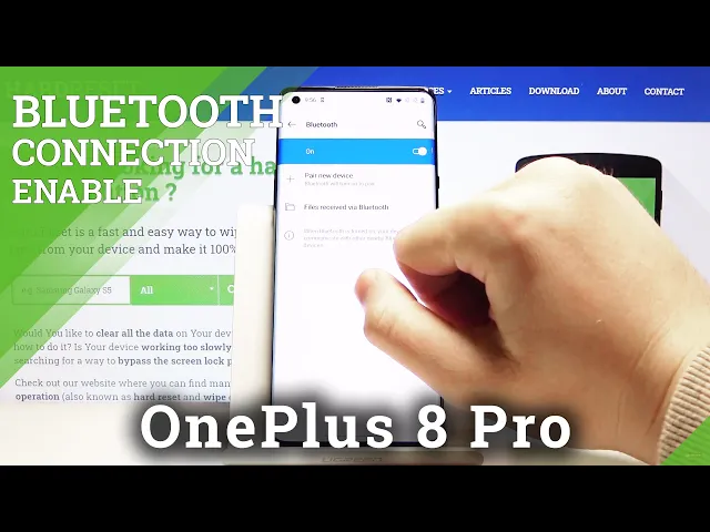 Video thumbnail for How to Connect via Bluetooth in OnePlus 8 Pro – Connect Devices