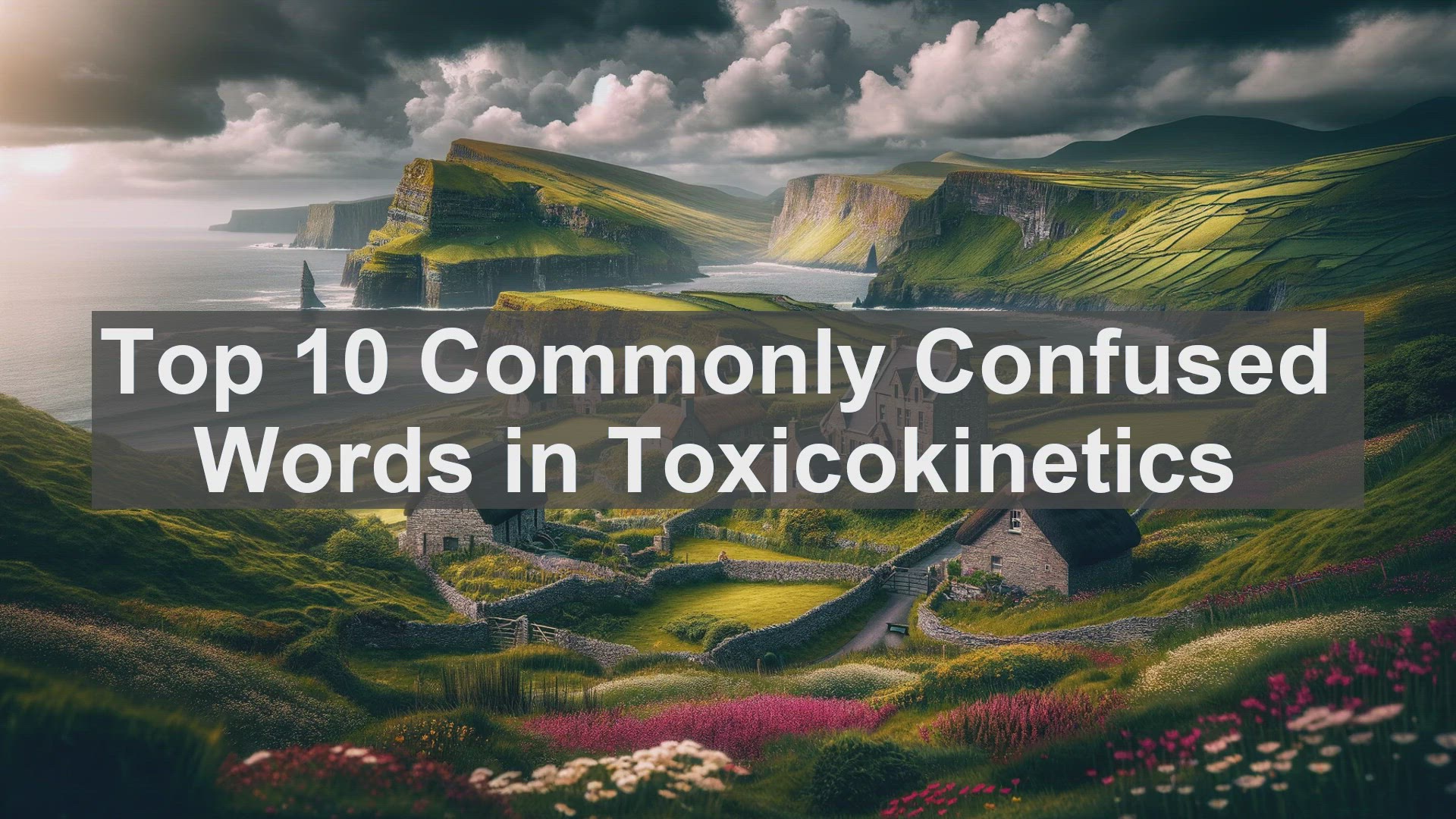 'Video thumbnail for Top 10 Commonly Confused Words in Toxicokinetics'