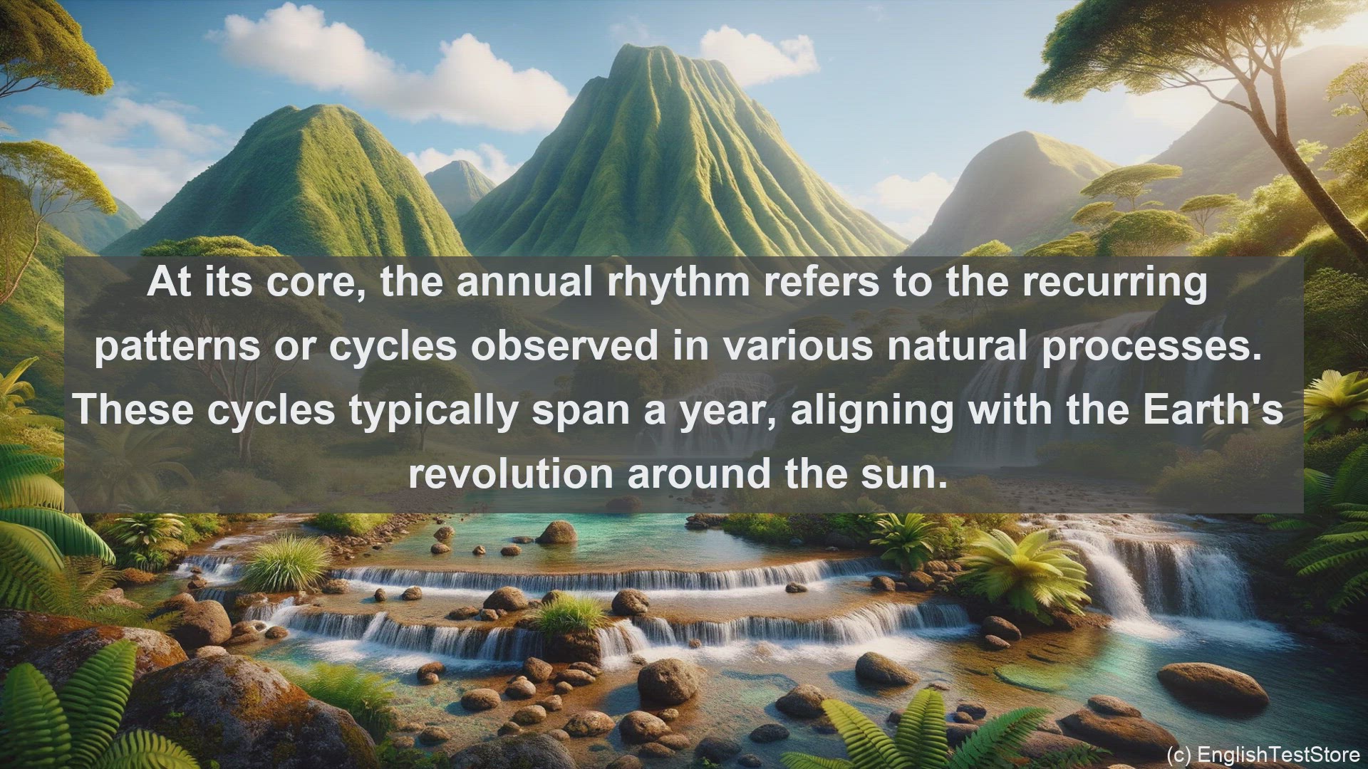 'Video thumbnail for Annual rhythm in science  definition and examples'