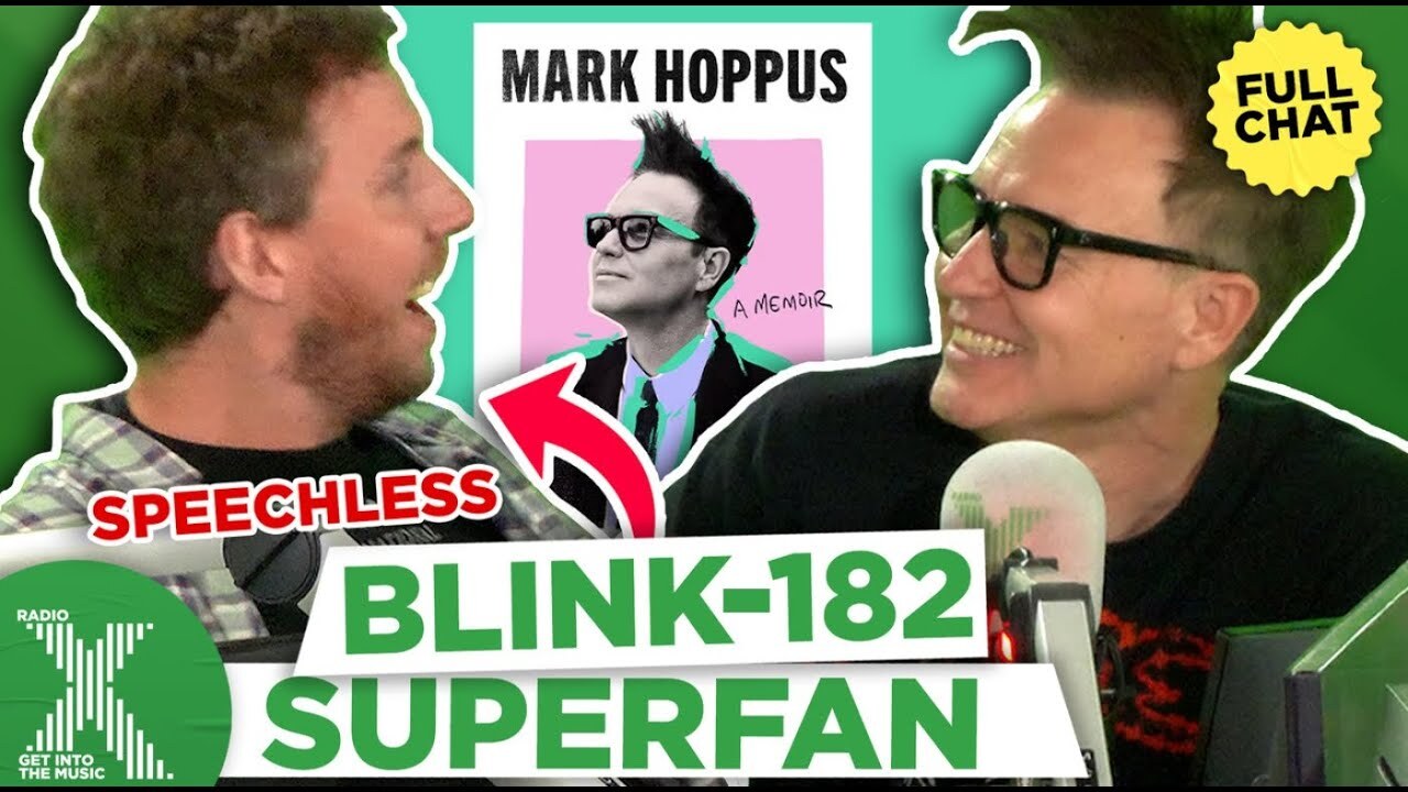 Video thumbnail for Mark Hoppus surprises our SUPERFAN producer!