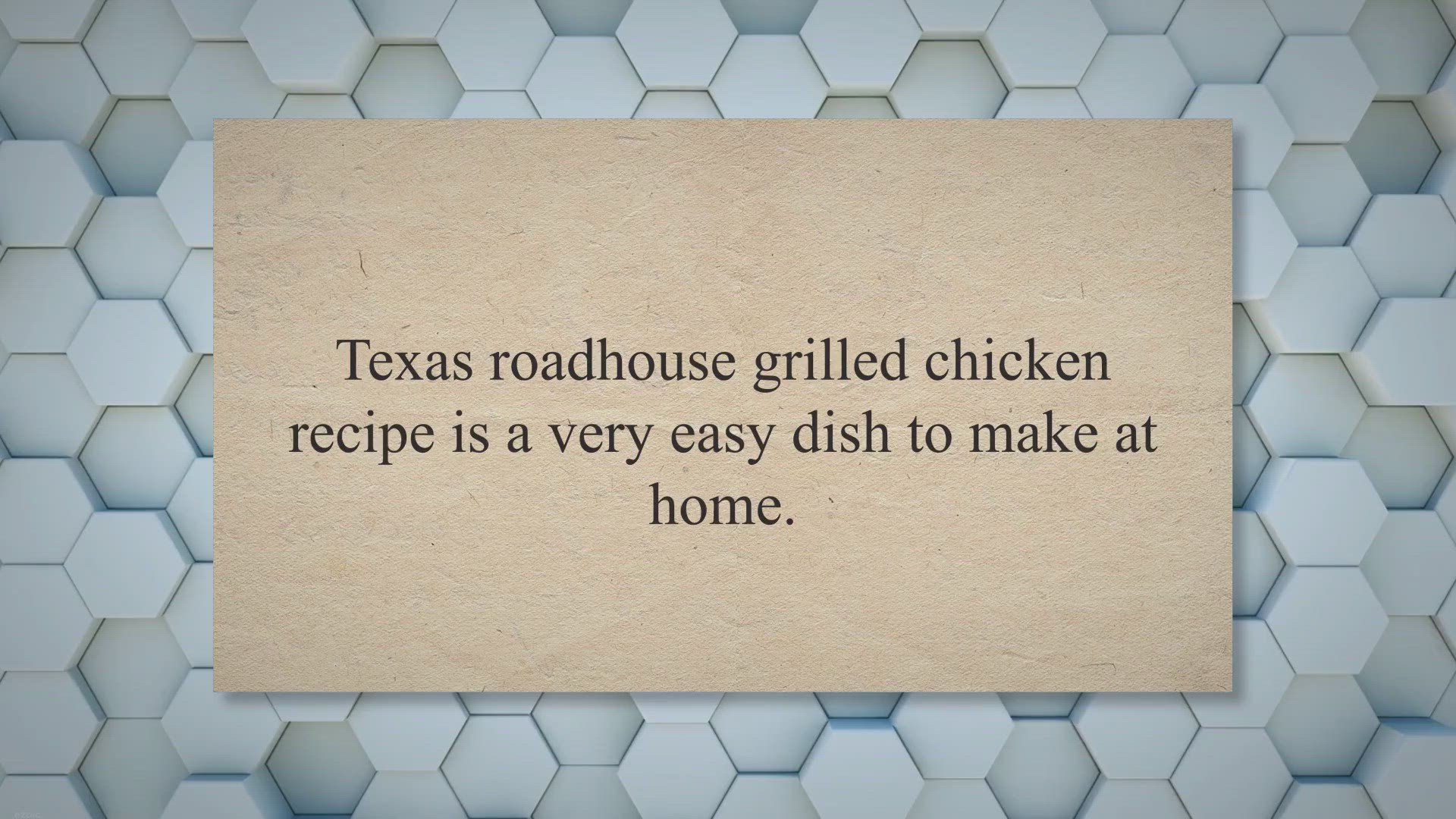 Video thumbnail for Texas roadhouse grilled chicken recipe: Easy 3 Steps