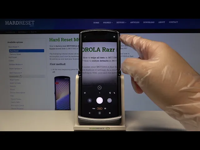 Video thumbnail for How to Turn Off Camera Shutter Sounds on MOTOROLA Razr 5G – Disable Camera Sound