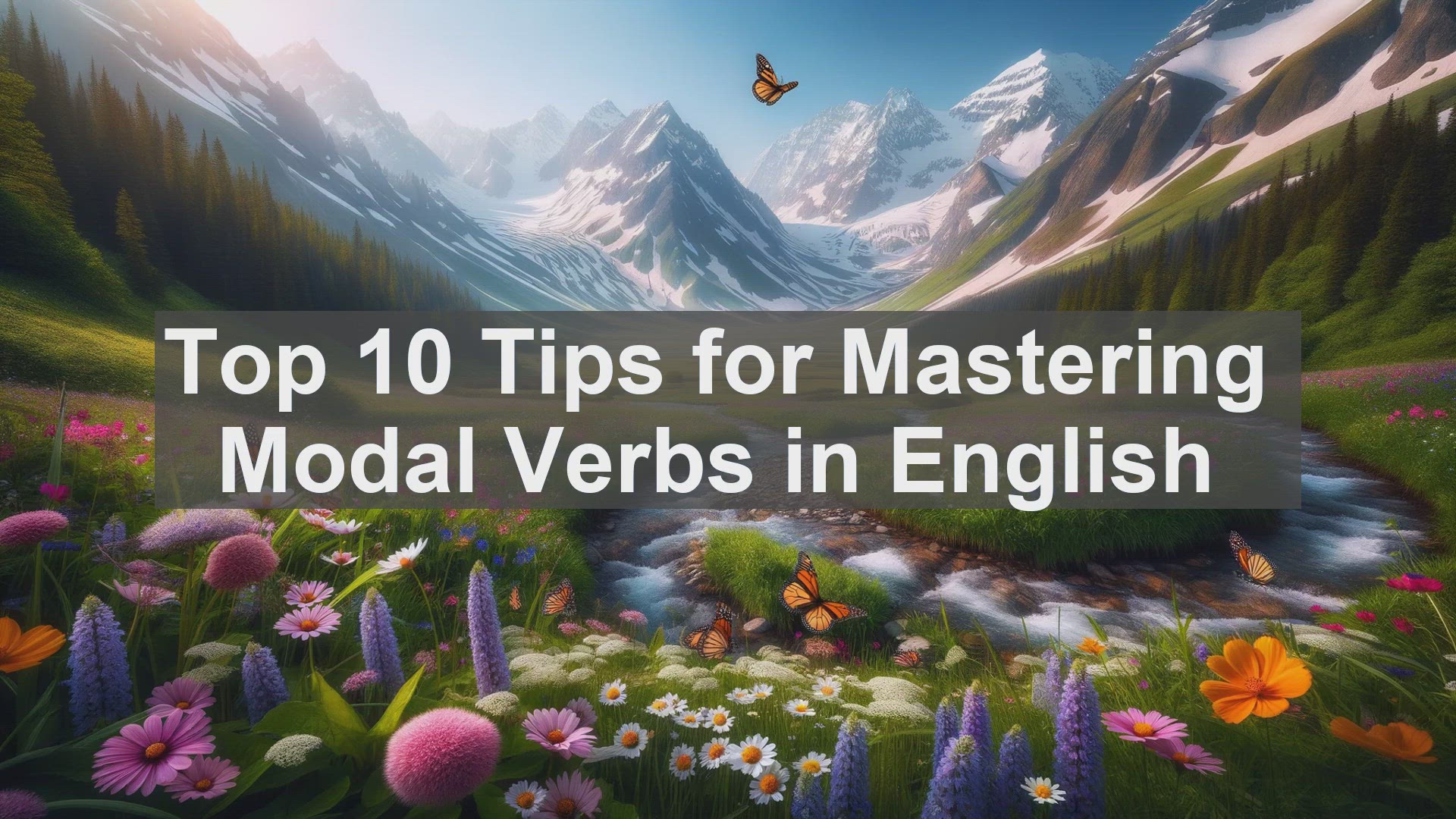 'Video thumbnail for Top 10 Tips for Mastering Modal Verbs in English'