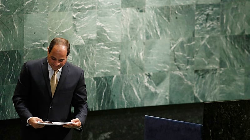 Video thumbnail for Egypt's President Sisi will step down when term expires in 2030