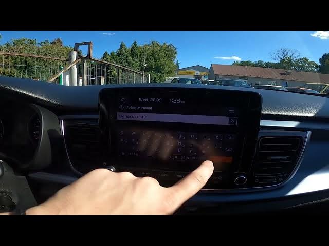 Video thumbnail for How to Change Bluetooth Name and Password in Kia Rio IV ( 2017 – now ) | Improve Security