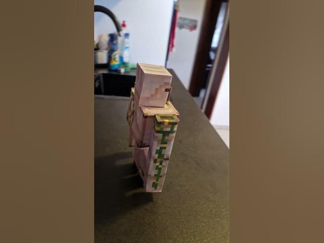Video thumbnail for Minecraft Eisen Golem mit Papercraft