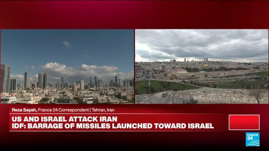Video thumbnail for US-Israeli attacks on Iran: "Several loud explosions" heard in Tehran