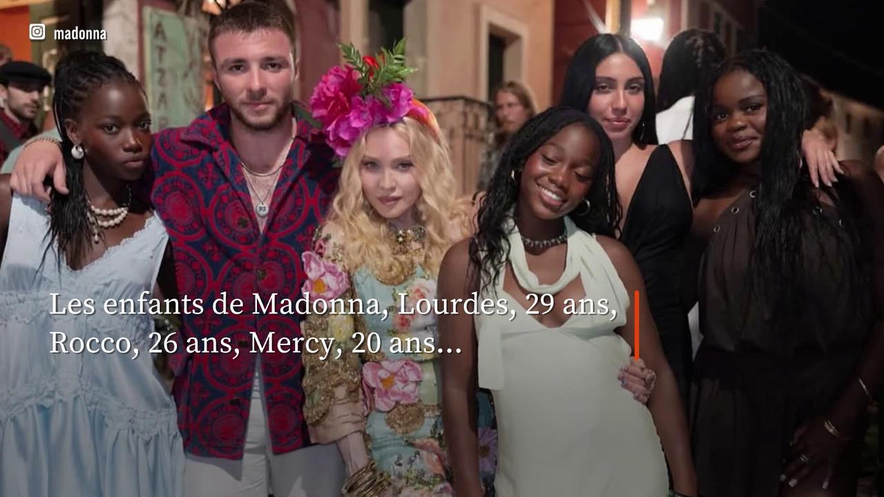 Video thumbnail for Madonna fête en grande pompe ses 68 ans à Corfou.