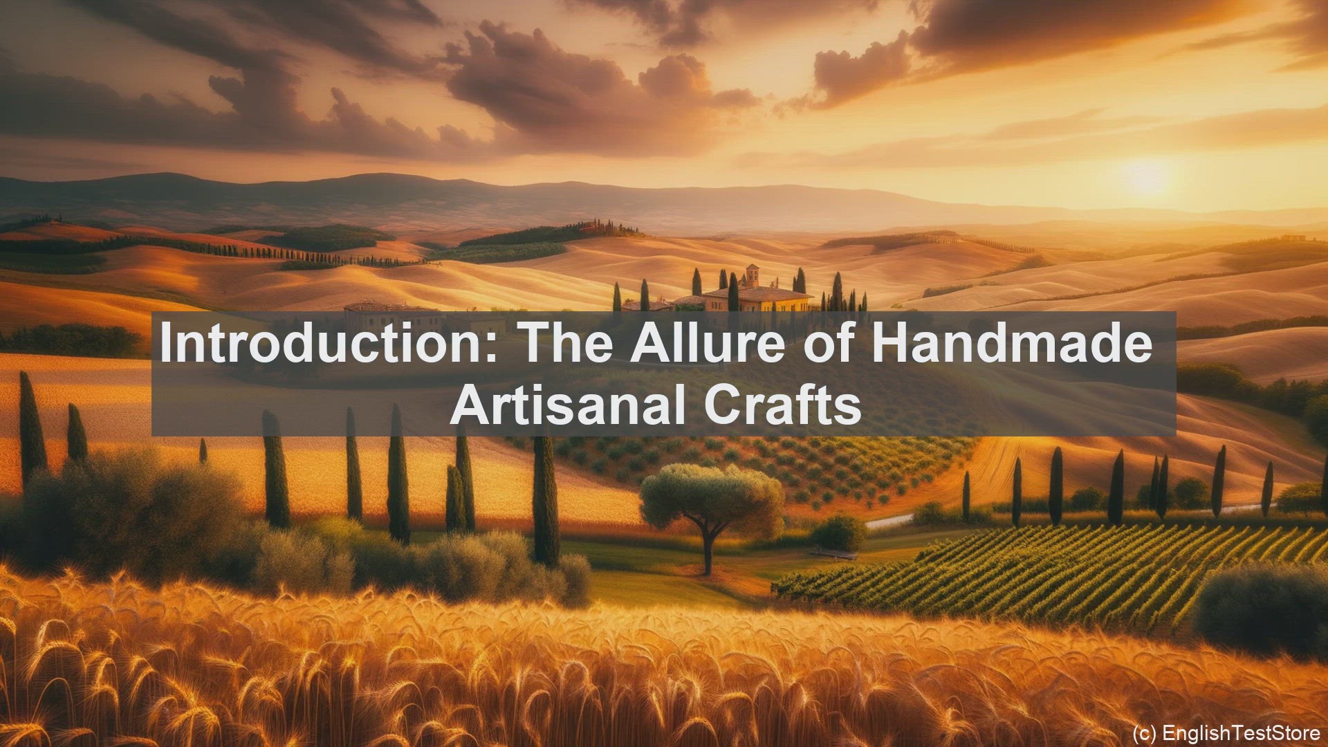 'Video thumbnail for Top 10 Sentences for Understanding Handmade Artisanal Crafts'
