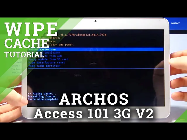 Video thumbnail for How to Wipe Cache Files in ARCHOS Access 101 3G V2 – Delete Cache Files