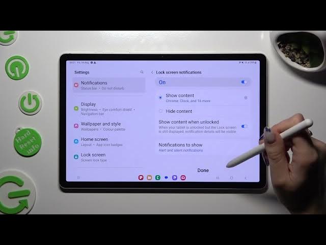 Video thumbnail for How to Set Up Screen Lock on Samsung Galaxy Tab S9 / Configure Security Settings on Your Tablet