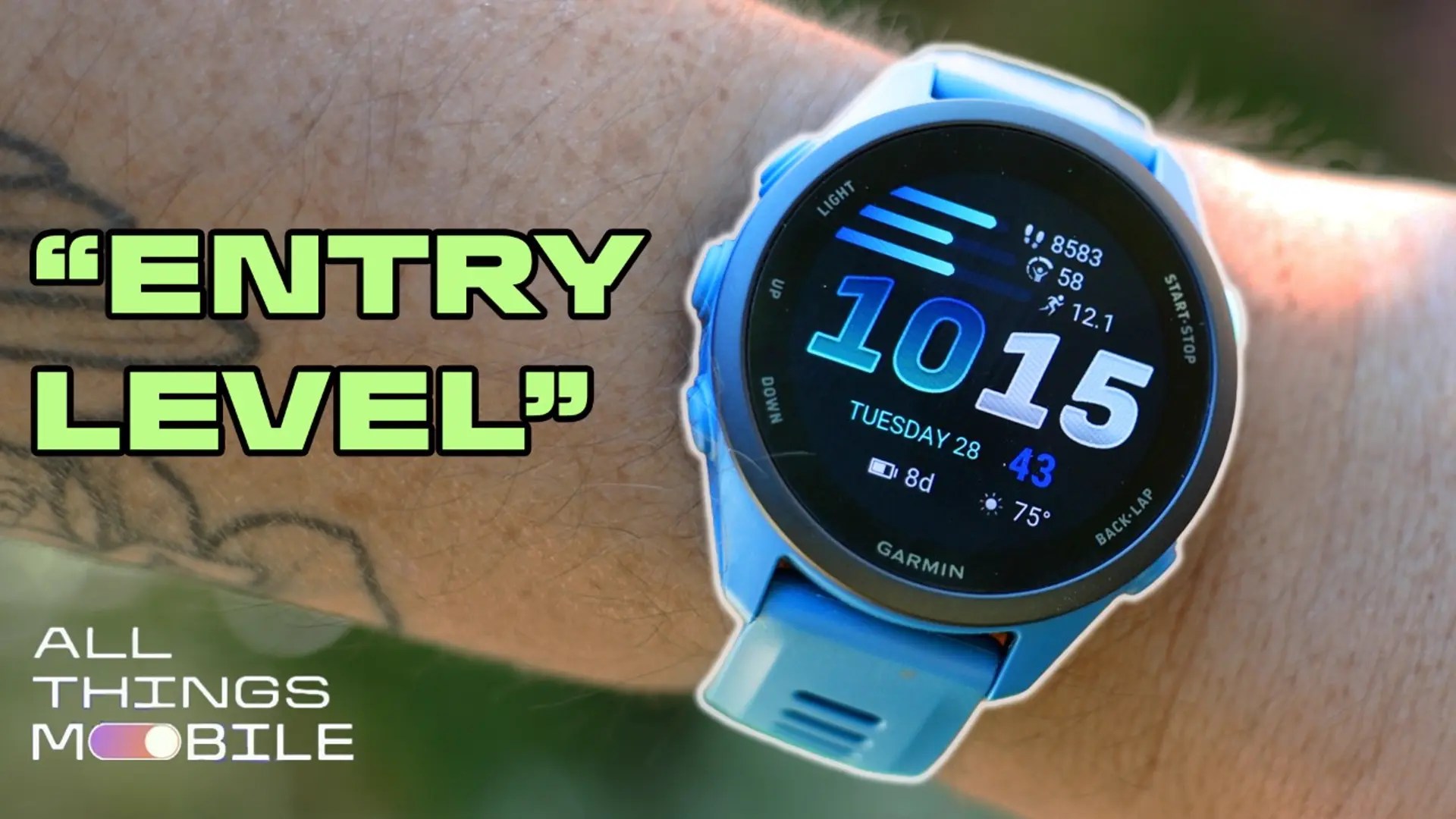 Video thumbnail for ‘Entry-Level’ in Name Only: Testing the Garmin Forerunner 70 | All Things Mobile