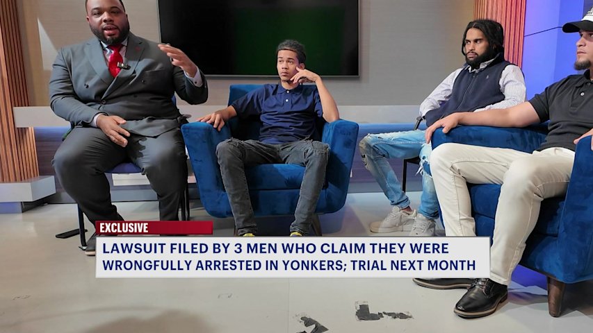 Video thumbnail for Lawsuit filed by 3 men who claim they were wrongfully arrested in Yonkers set to go to trial next month
