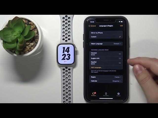 Video thumbnail for How to Change Language on APPLE Watch Nike Series 7 – Set Desired Language