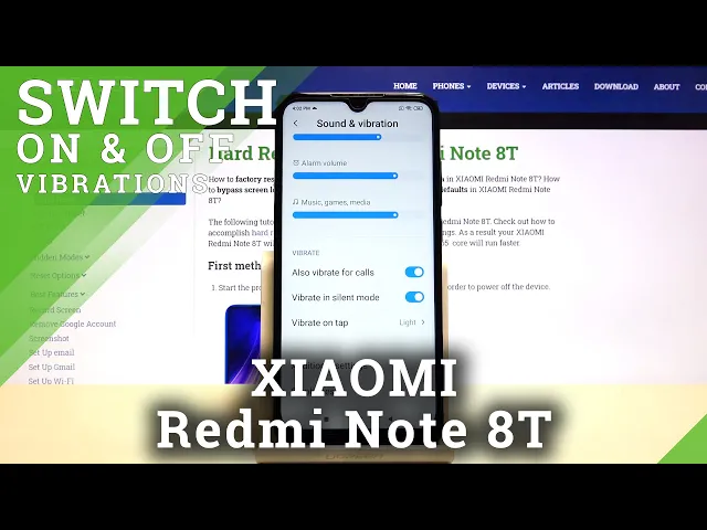 Video thumbnail for How to Change Vibration Settings on Xiaomi Redmi Note 8T - Vibrate for Calls/Messages/Notifications