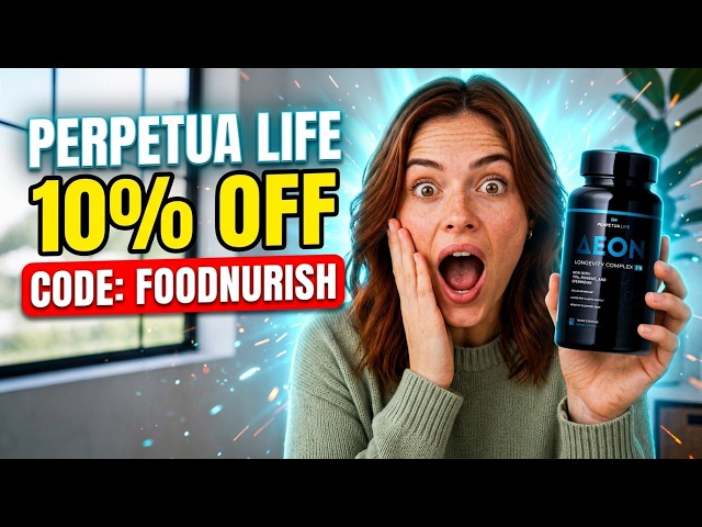 Video thumbnail for Perpetua Life Coupon Code → FOODNURISH. Save 10% OFF Storewide With This Perpetua Life Discount Code