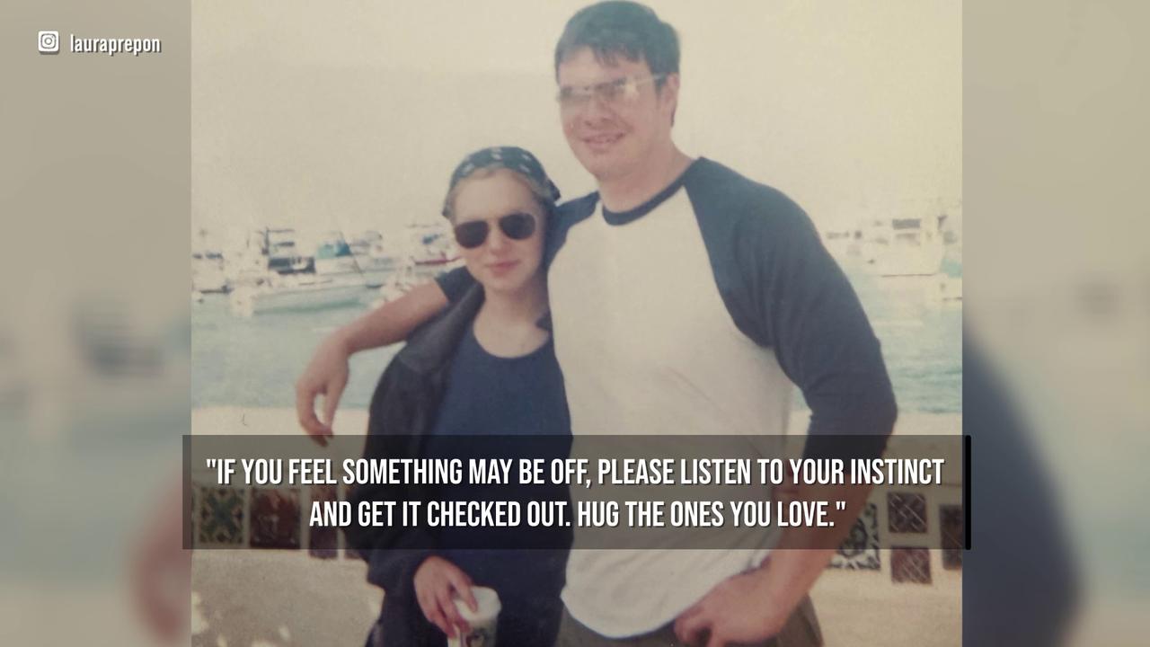 Video thumbnail for Laura Prepon mourns death of brother Brad Prepon.