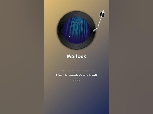 Video thumbnail for Warlock