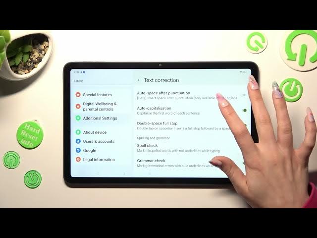 Video thumbnail for How to Enter Text Correction Options on Oppo Pad Air - Manage Typing Options