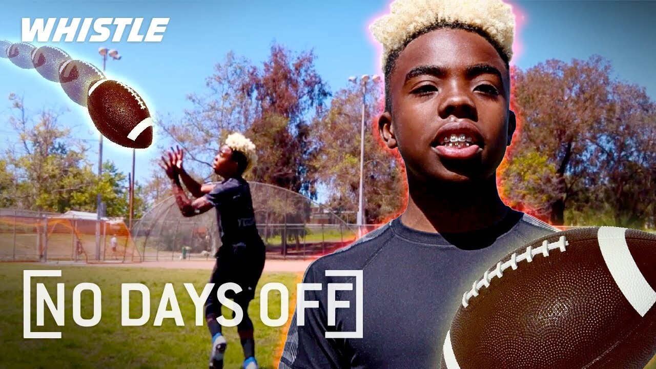 Video thumbnail for Future football stars: No days off with Bunchie Young