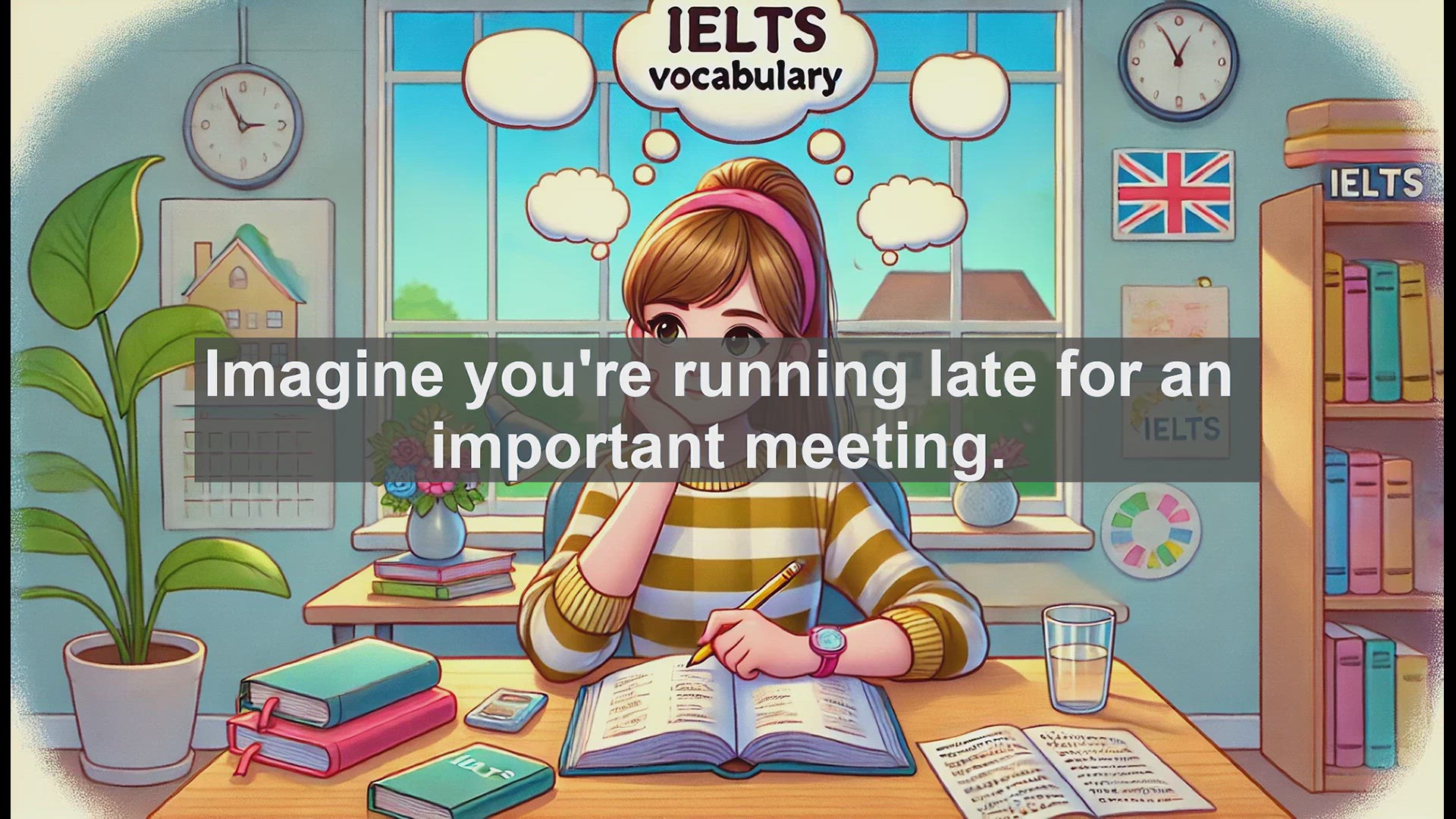 'Video thumbnail for 5000 Must Know IELTS 8.0 Vocabulary - Latish: The Art of Being Fashionably Late'