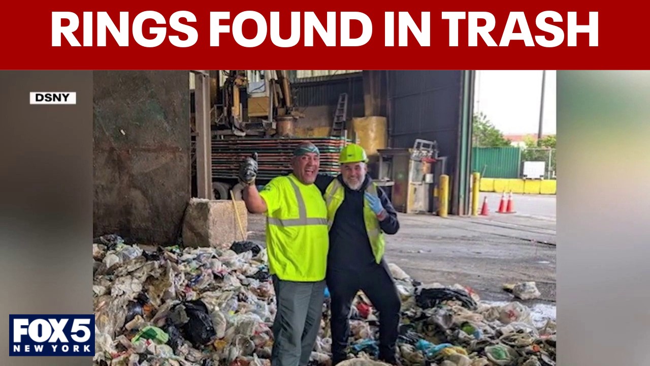 Video thumbnail for Priceless heirlooms rescued from trash by NYC Sanitation workers