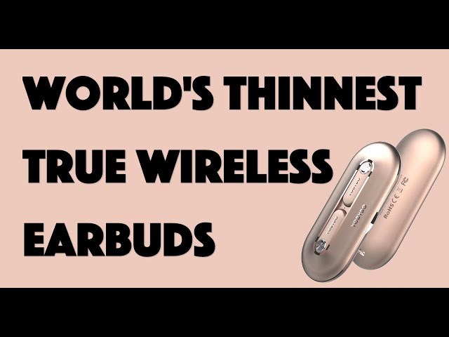 Video thumbnail for YOBYBO Card20 TWS Headphones - REVIEW
