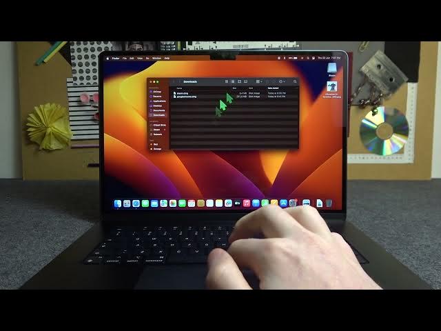 Video thumbnail for How To Find Download Folder On Macbook Air M2 2023
