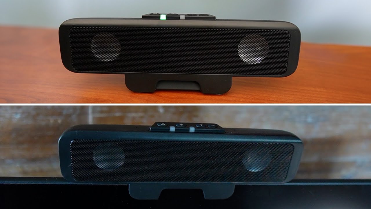 Video thumbnail for What To Expect With The Cyber Acoustics Speaker Bar