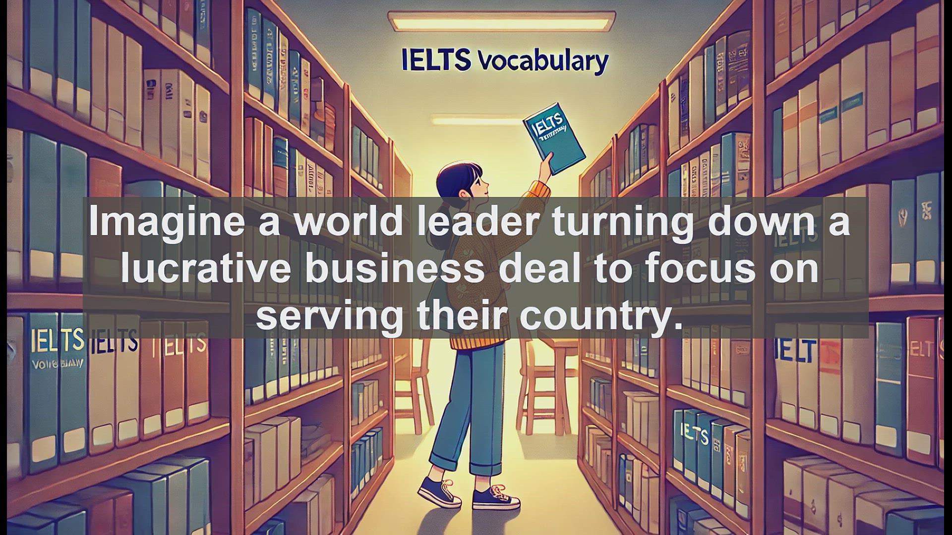 'Video thumbnail for 2000 Must Know IELTS 9.0 Vocabulary - Abnegation: The Power of Self-Denial'