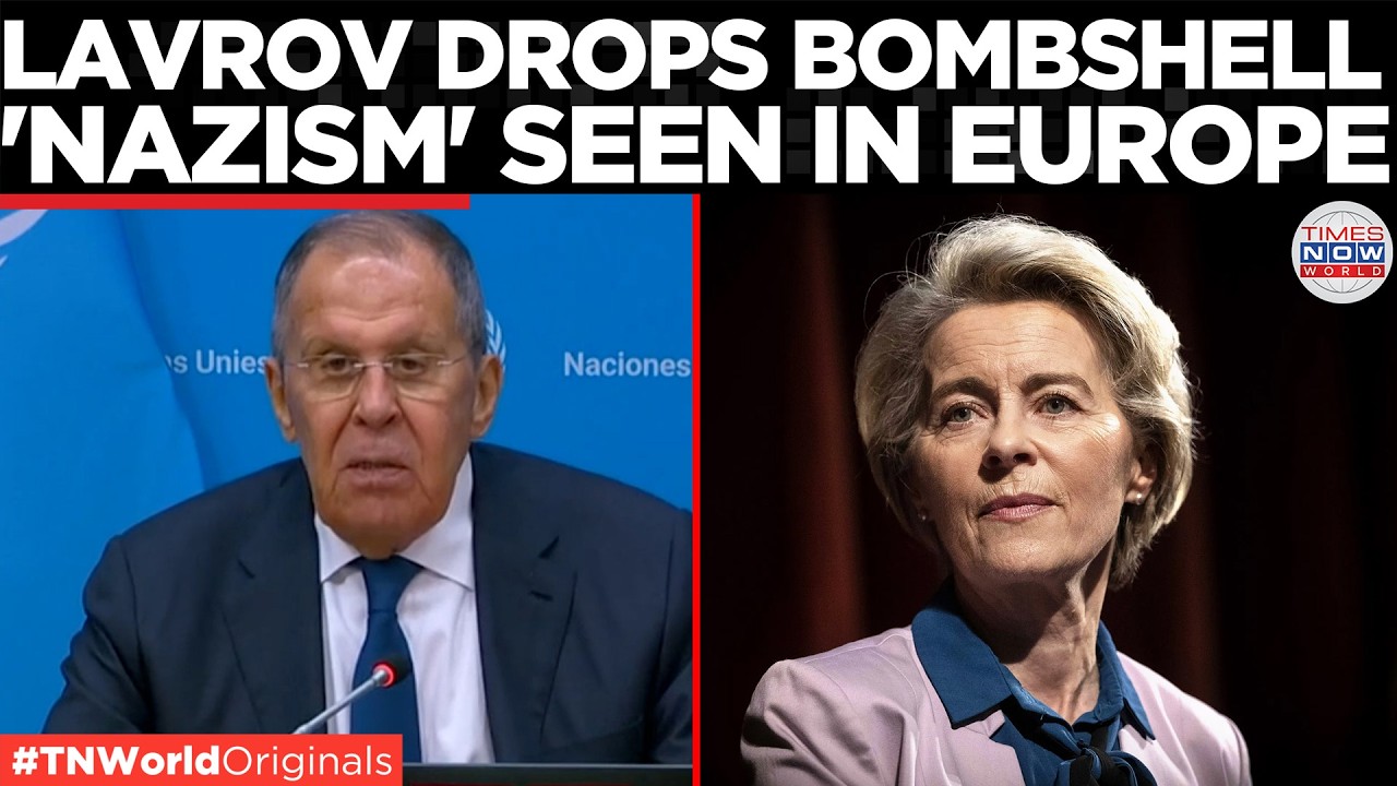 Video thumbnail for LAVROV ACCUSES EU, NATO States Of "Metastases Of Nazism," Targets Germany | Times Now World 2026-09-27 00:38