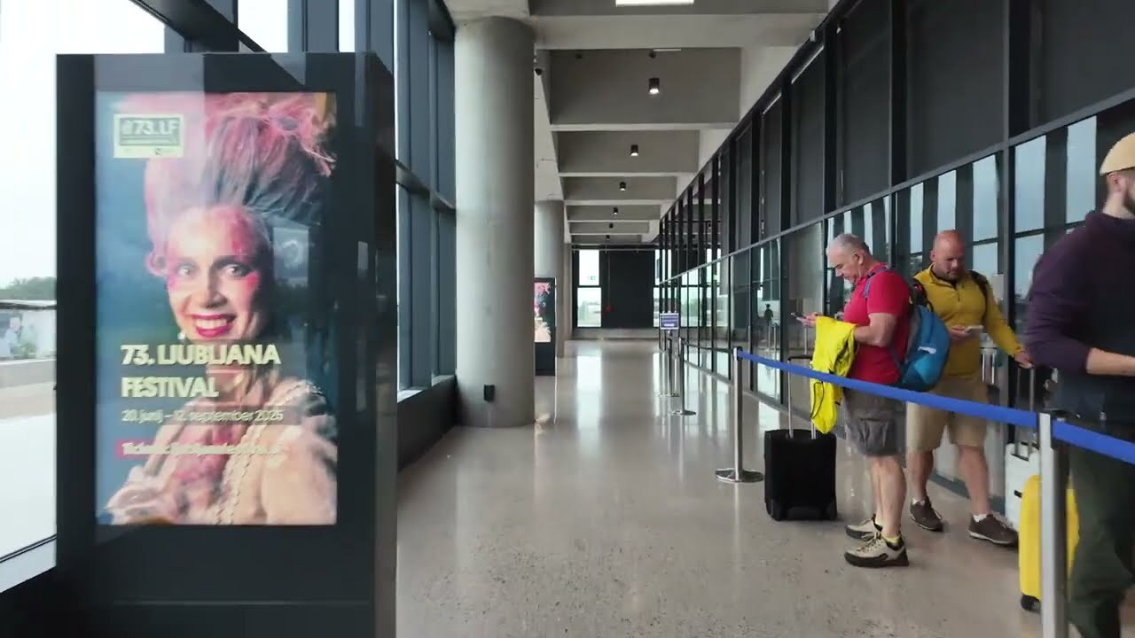 Video thumbnail for Ljubljana Airport Departure From Slovenia 2025 4K