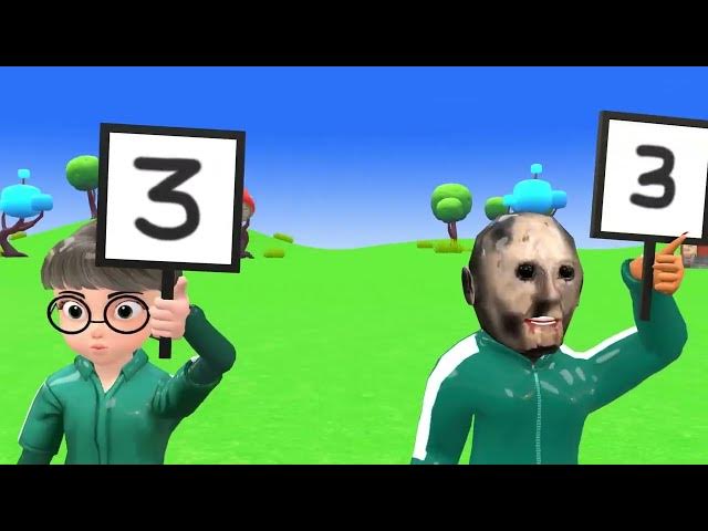 Video thumbnail for Scary Teacher 3D vs Squid Game Wooden Door vs Water Sprayer 5 Times Challenge Nick and Tani vs Scary