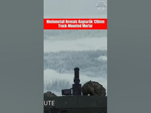 Video thumbnail for Rheinmetall Ragnarök 120mm Mortar Enables Fast NATO Shoot and Scoot Fires