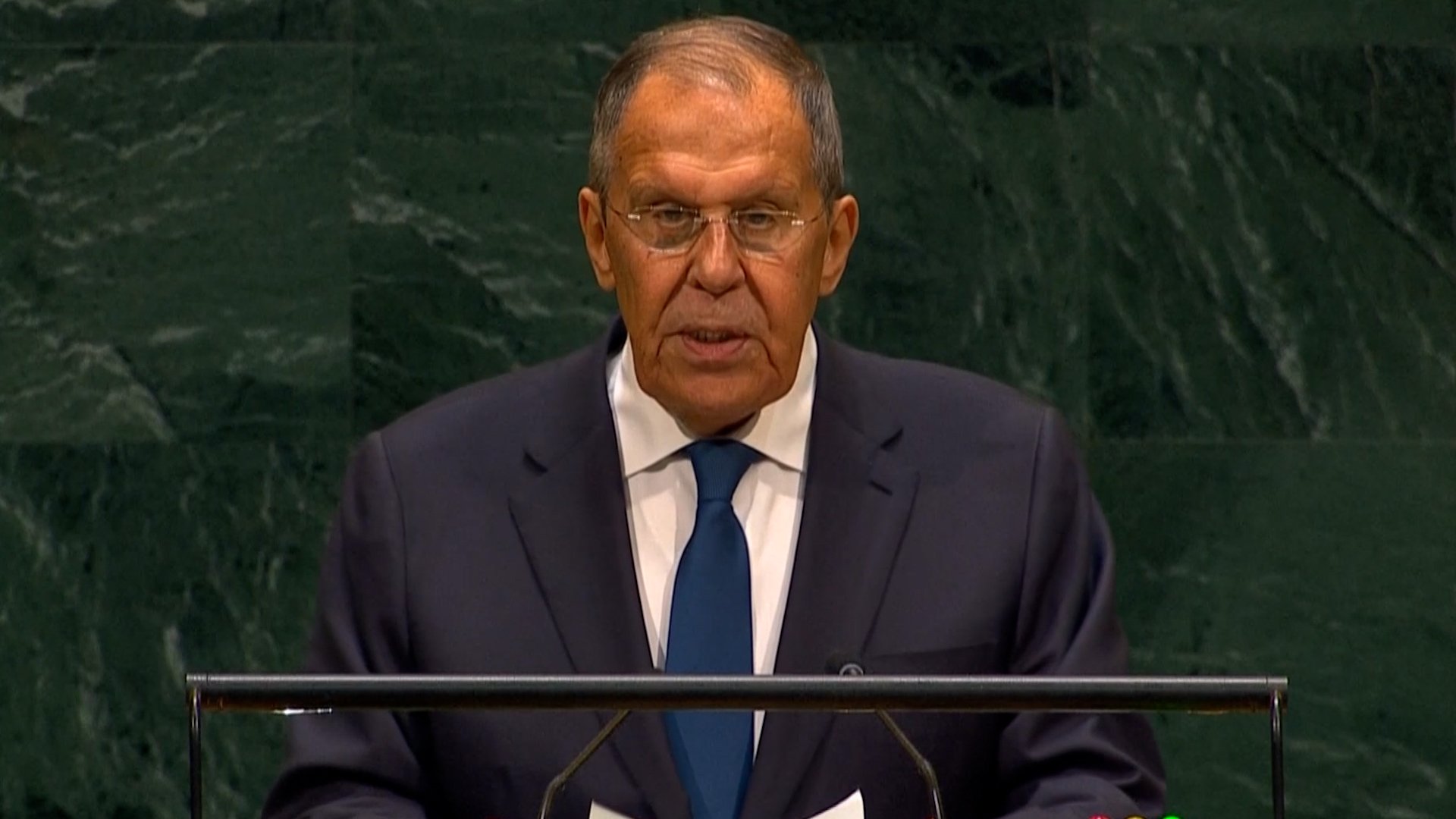 Video thumbnail for Lavrov: Russia’s war in Ukraine will continue ‘through to the end’