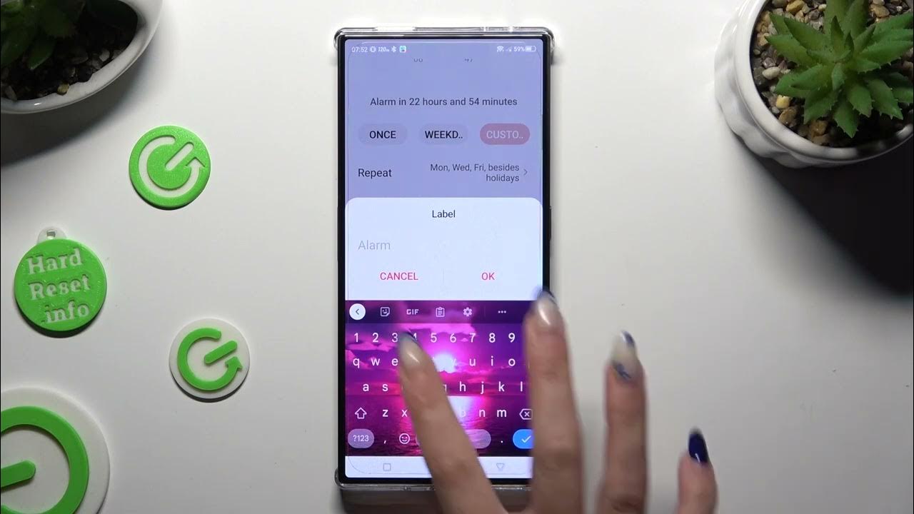 Video thumbnail for How to Set Up Alarm Clock on NUBIA Red Magic 8 Pro