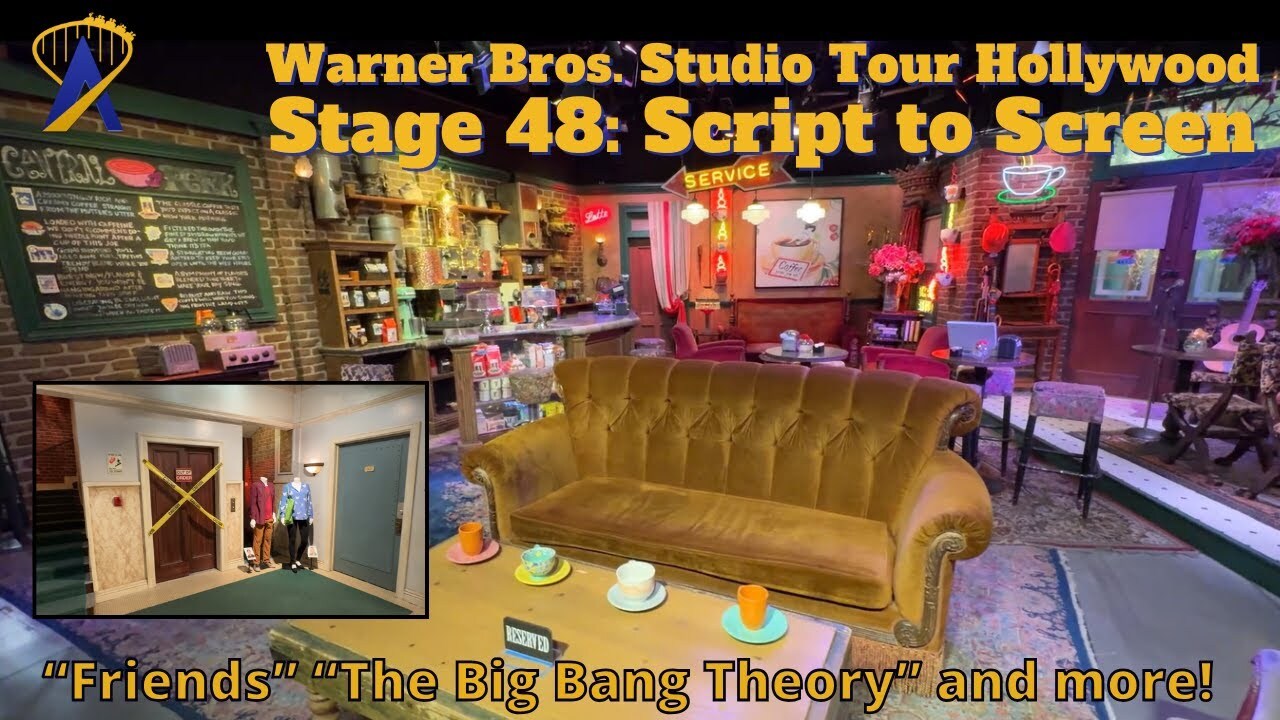 Video thumbnail for Stage 48: Script to Screen - "Friends" "The Big Bang Theory" - Warner Bros. Studio Tour Hollywood