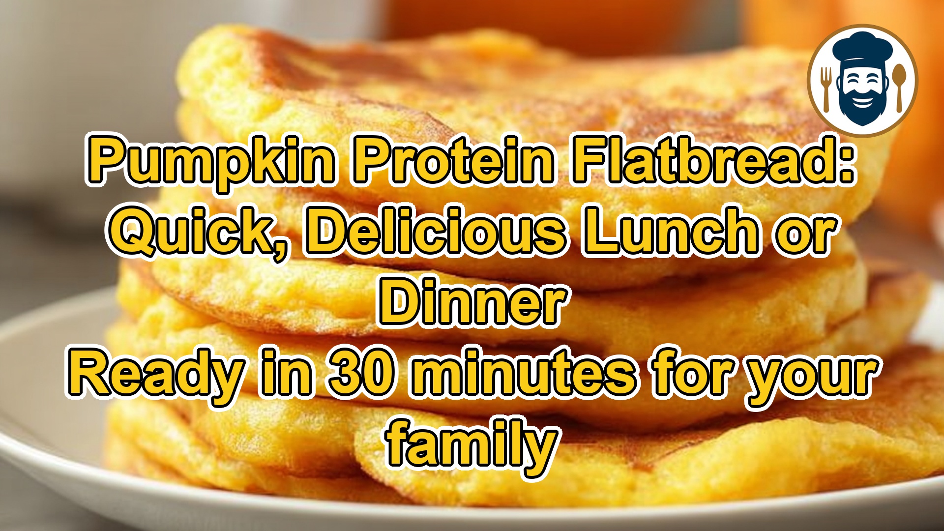 Video thumbnail for Pumpkin Protein Flatbread | Easy Homemade Recipe for Family Dinners