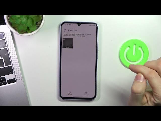 Video thumbnail for How To Recover Deleted Photos & Videos From Recycle Bin On Samsung Galaxy A34