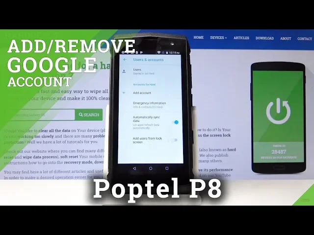 Video thumbnail for How to Add or Remove Google Account in Poptel P8 Smartphone – Step by Step Guide
