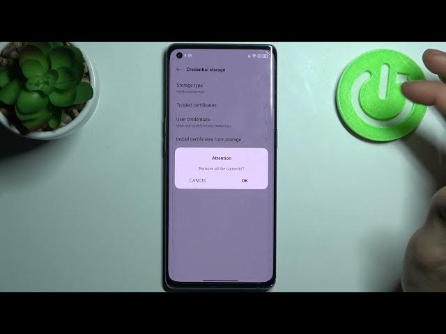 Video thumbnail for How to Clear Credentials on OPPO Reno6 Pro 5G - Remove All Credentials